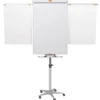 Blädderblocksställ Nobo Classic Steel, magnetisk yta, 70x100 cm, hjul