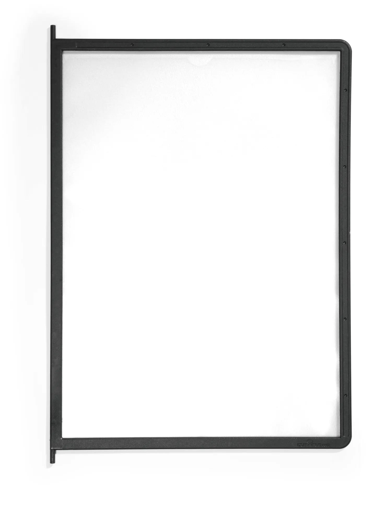 Blädderpanel Durable Sherpa Pin A4, svart ram, 5 st
