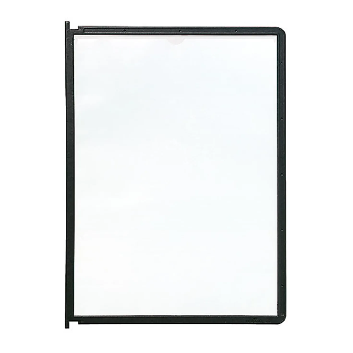 Blädderpanel Durable Sherpa Pin A4, svart ram, 5 st