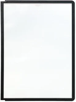 Blädderställspanel Durable Sherpa A4, svart, 5 st