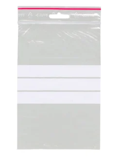 Blixtlåspåse Grippie 11-68 med skrivfält, 120x180mm, 1000 st