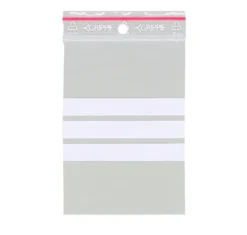 Blixtlåspåse Grippie 11-60 med skrivfält, 70x100mm, 1000 st