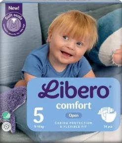 Blöja Libero Comfort 5 9-14kg 34/fp