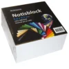 Blockkub Bngers Limmad, vit, 95x95mm, 500 ark