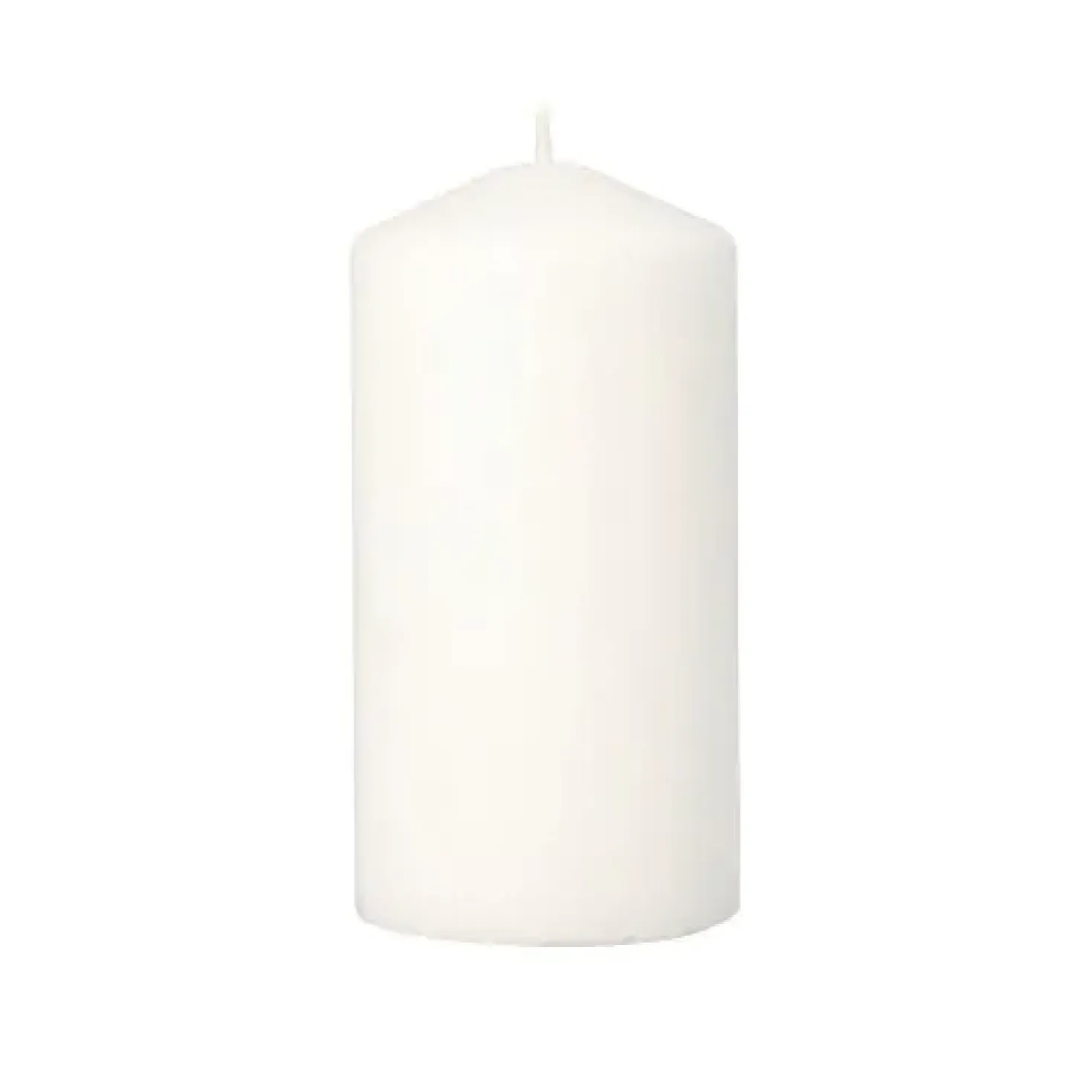Blockljus Stearin Vit, Ø 80x150mm, 40 tim brinntid