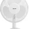 Bordsfläkt Gelia, 30 cm, vit, 3 hastigheter, oscillerande