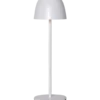 Bordslampa Star Trading Ronda, uppladdningsbar, touch-dimmer, vit