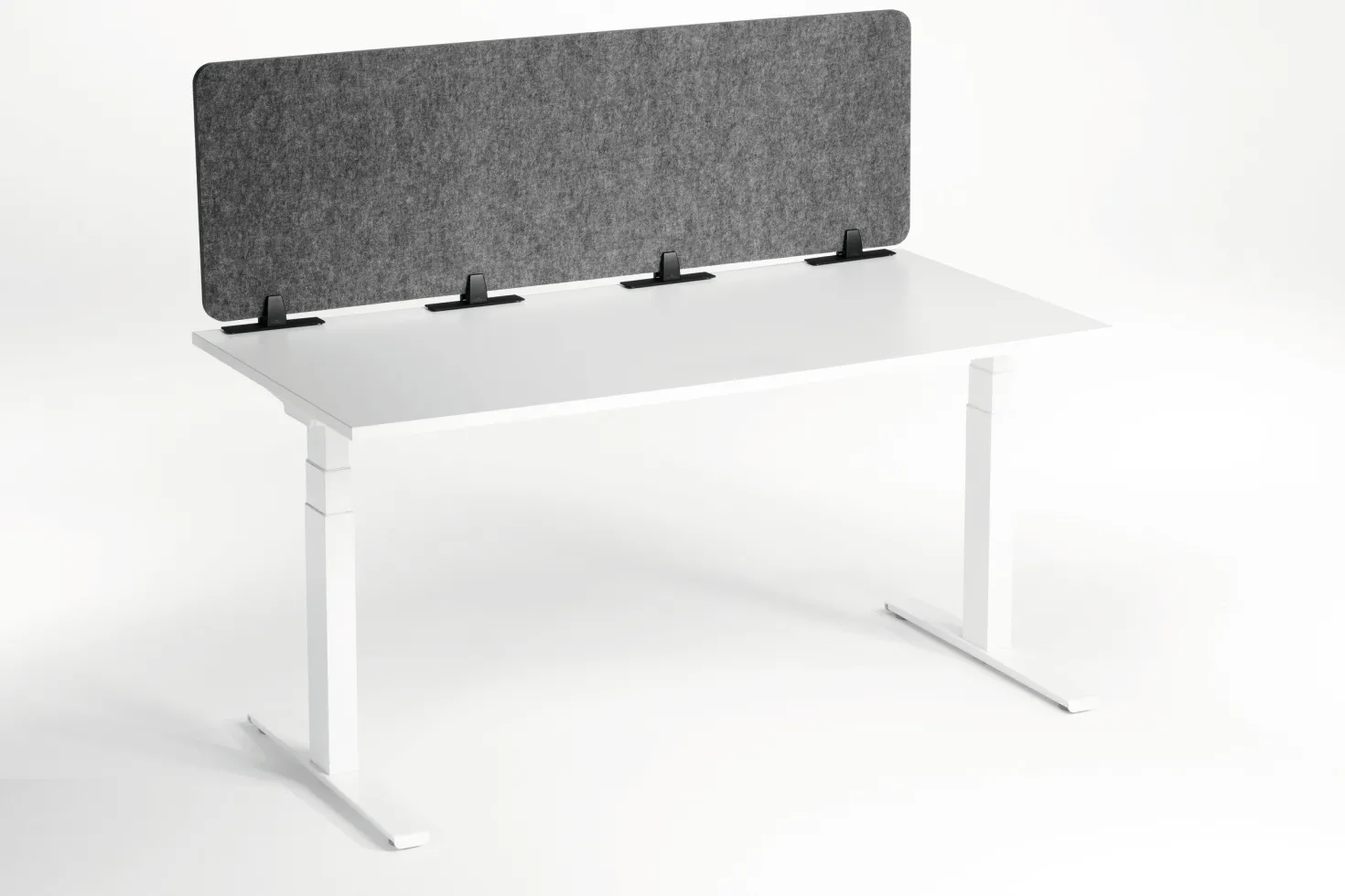 Bordsskärm Durable EFFECT 160, återvunnen PET-filt, ljuddämpande