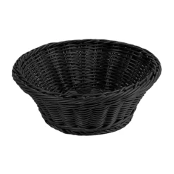 Brödkorg BBM Rund Polypropylentråd, svart, 23 cm