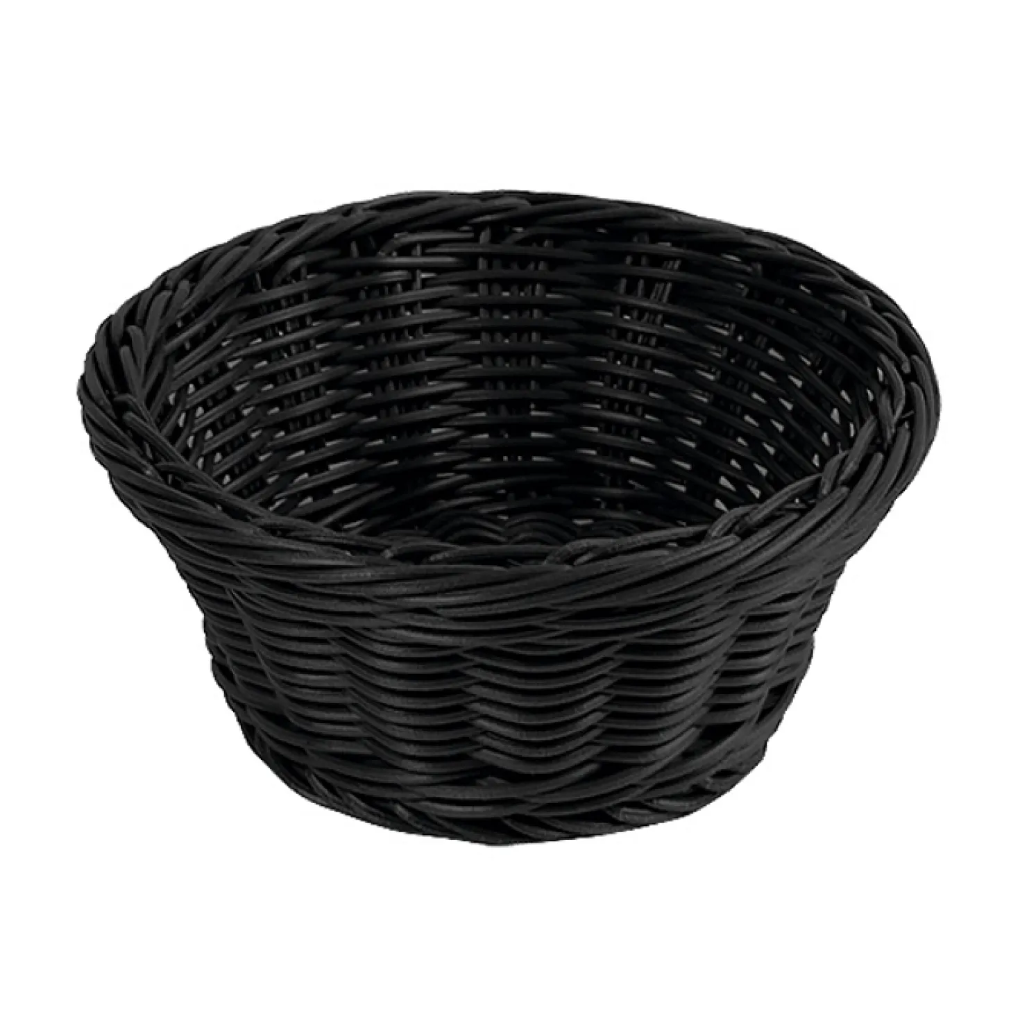 Brödkorg BBM Rund, svart, 18,5 cm diameter