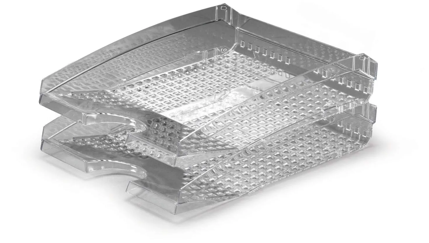 Brevkorg Durable Trend A4, transparent, stapelbar