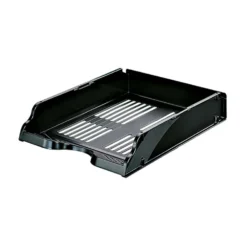 Brevkorg Esselte Transit, svart, A4, stapelbar