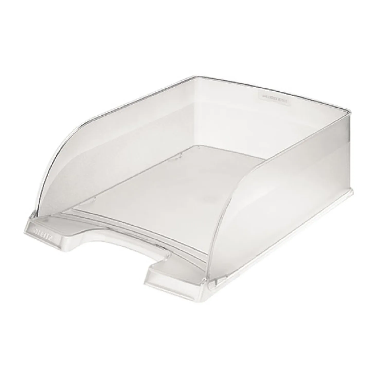 Brevkorg Leitz Jumbo A4, transparent frost, stapelbar