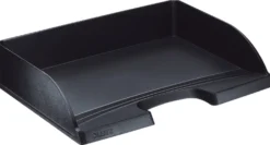 Brevkorg Leitz Plus Standard A4L, svart, stapelbar