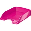 Brevkorg Leitz WOW A4, staplingsbar, rosa metallisk