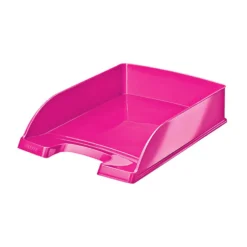 Brevkorg Leitz WOW A4, staplingsbar, rosa metallisk