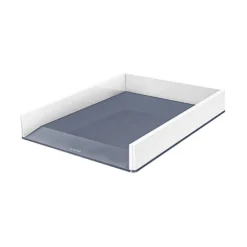 Brevkorg Leitz WOW Tvåfärgad, staplingsbar, vit