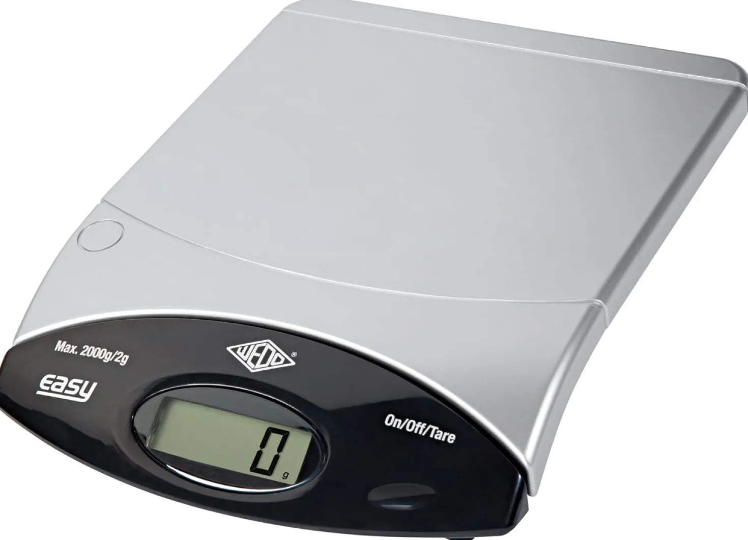 Brevvåg Wedo Easy 2000, 2 kg, 2 g precision, grå