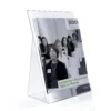 Broschyrställ Durable Bord A4, transparent, polystyren