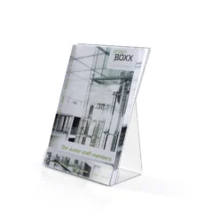 Broschyrställ Durable Bordsstativ A5, transparent