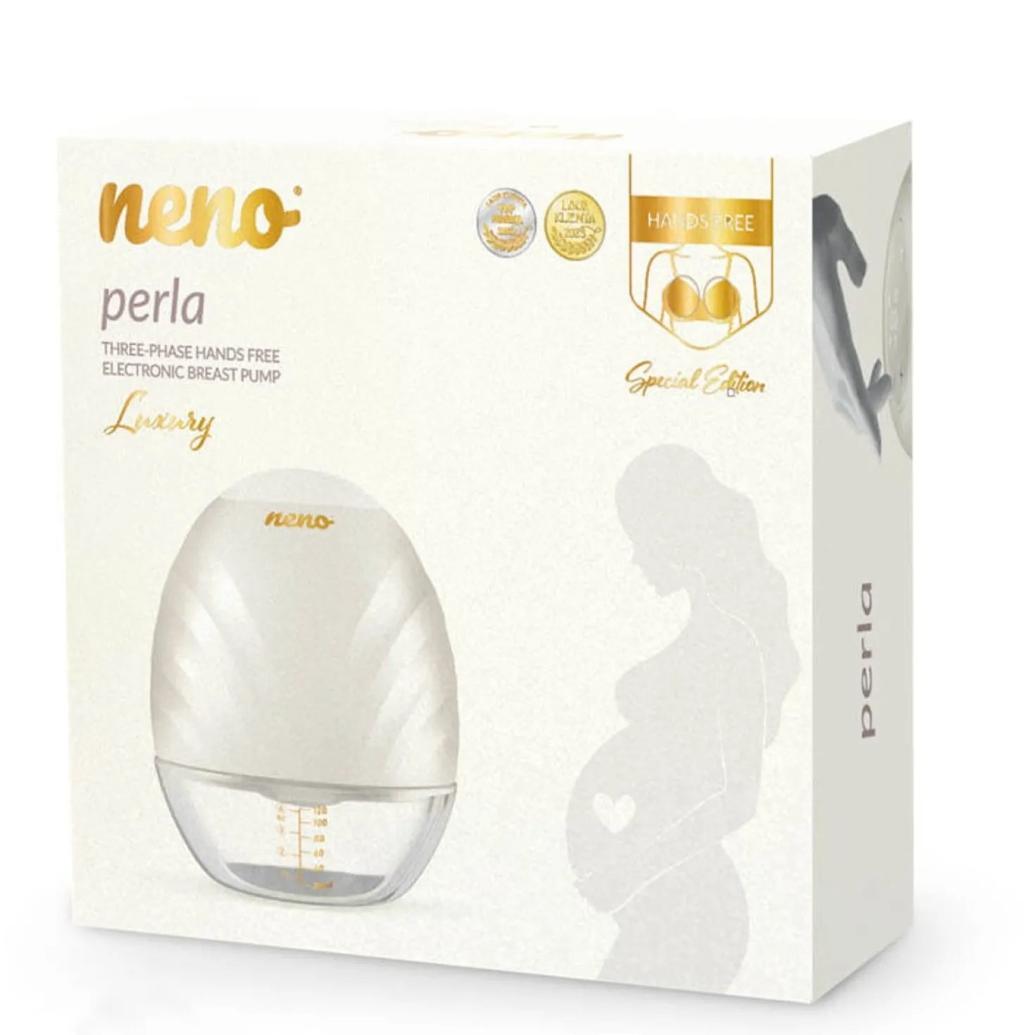 Bröstpump NENO Perla Handsfree, sladdlös, 120 ml