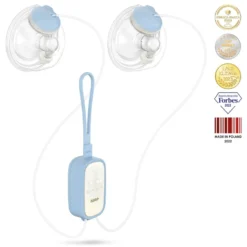 Bröstpump NENO Velo Handsfree, dubbelsidig, 2x180 ml