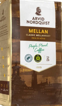 Bryggkaffe Arvid Nordquist Classic Mellanrost, 100% Arabica, 500g