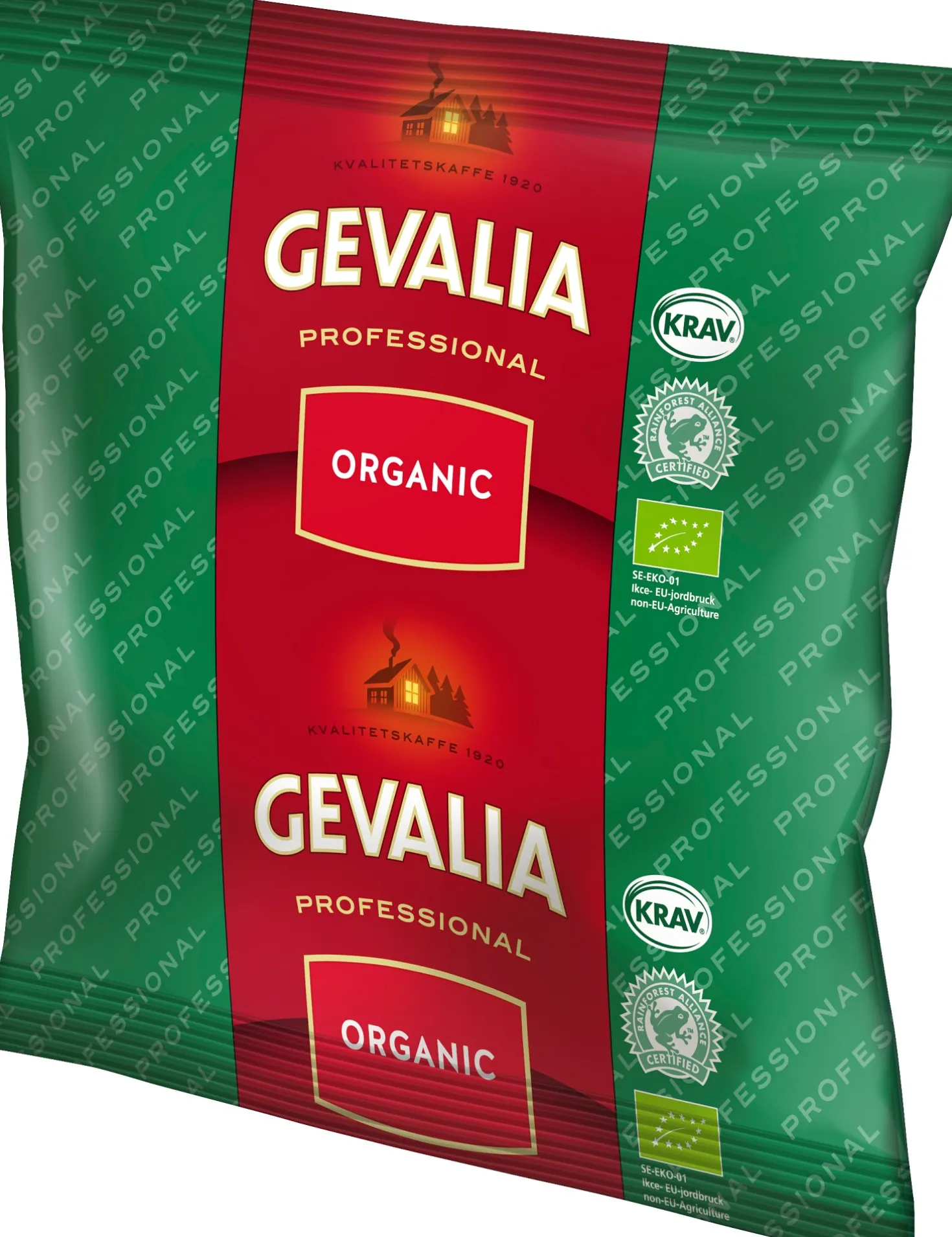 Bryggkaffe Gevalia Krav Mellanrost, ekologiskt, 425g