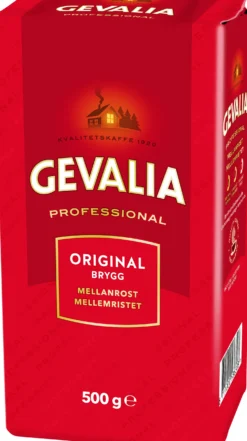 Bryggkaffe Gevalia Professional Mellanrost, 500g