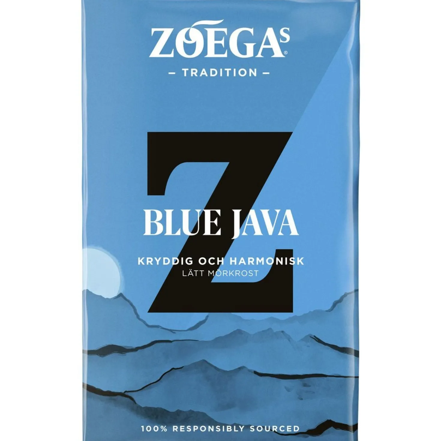 Bryggkaffe Zoégas Blue Java Mellanrost, malet, 450 g