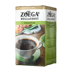 Bryggkaffe Zogas Fikastund, 100% Arabica, mellanrost, 450 g