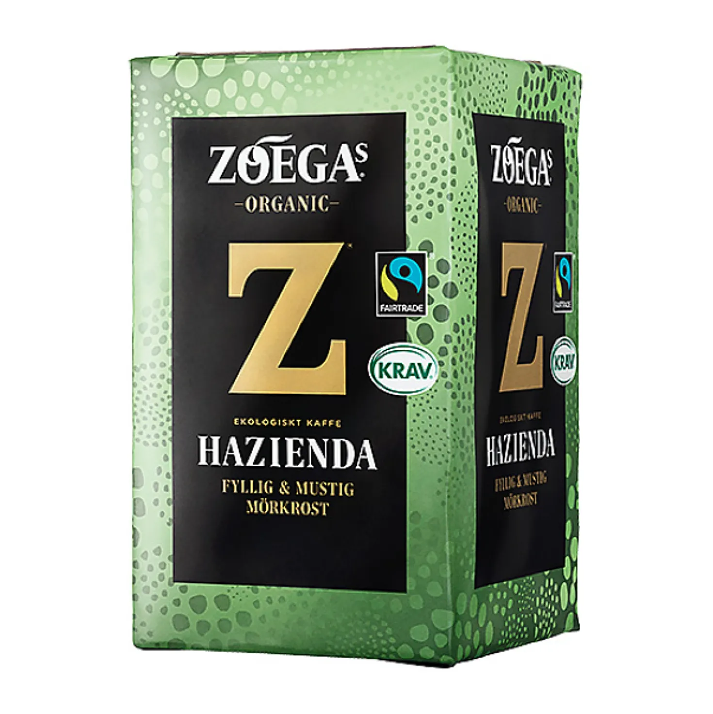 Bryggkaffe Zoégas Hazienda Ekologiskt, mörkrost, 450 g
