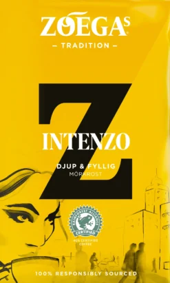 Bryggkaffe Zoégas Intenzo Mörkrost, 100% Arabica, 450 g