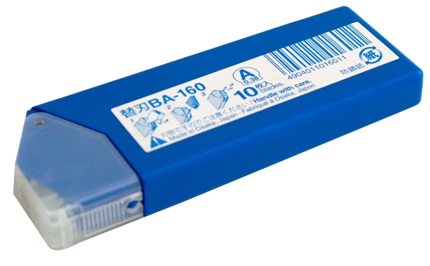 Brytblad NT Cutter A-170, 9 mm, japanskt stål, 10 st