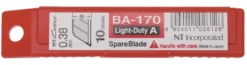 Brytblad NT Cutter A-170, 9 mm, japanskt stål, 10 st