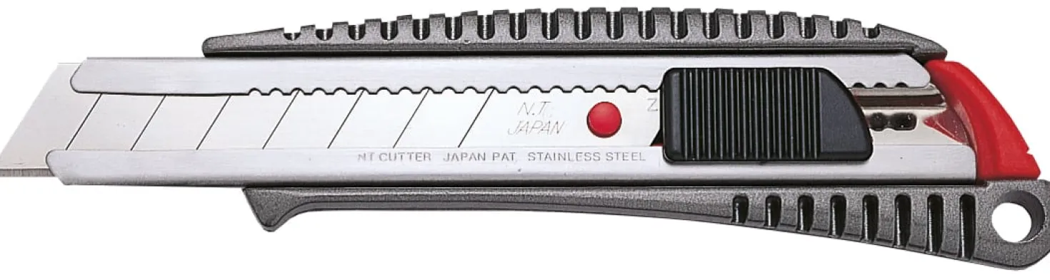 Brytkniv NT-Cutter L-500GRP, aluminium, 18mm