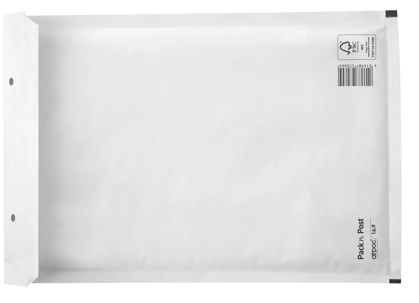 Bubbelpåse Airpac nr 16, 220x340 mm, självhäftande, 10 st