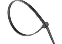 Buntband svart 280x4,8mm, oljeresistent, 100 st/fp