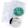 CD/DVD-ficka Durable Hålad för pärm, 4 skivor