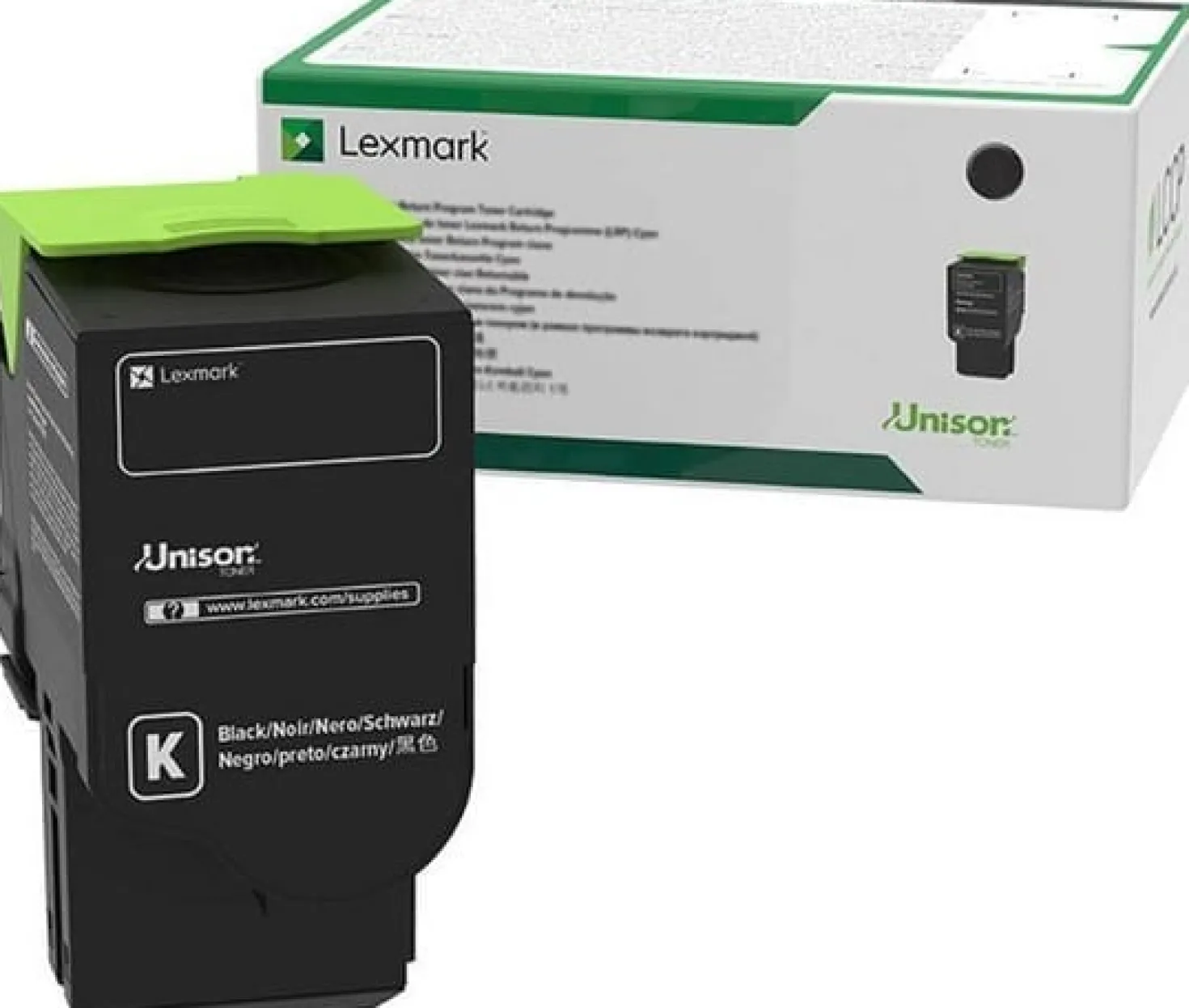 C2320K0 Black Return Programme Toner patron 1K