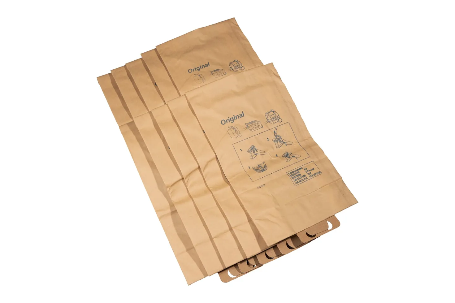 Dammpåse Nilfisk VP-300, papper, 10 liter, 10 st