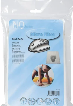 Dammsugarpåsar Nordicquality MSI 2222, 5 st