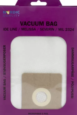 Dammsugarpåsar Nordicquality MIL 2324, 5 st