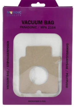 Dammsugarpåsar Nordicquality MPA 2164, 5 st
