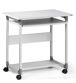 Datorbord Durable SYSTEM 75 FH, mobilt med hjul, två hyllplan