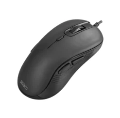 Datormus Deltaco KAB-MS-810 Tyst Ambidextrous, 6 knappar, 6400 DPI