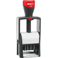 Datumstämpel Colop S2160 Självfärgande, 41x24 mm, svart
