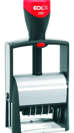 Datumstämpel Colop Stativ S2660, 58x37 mm, svart
