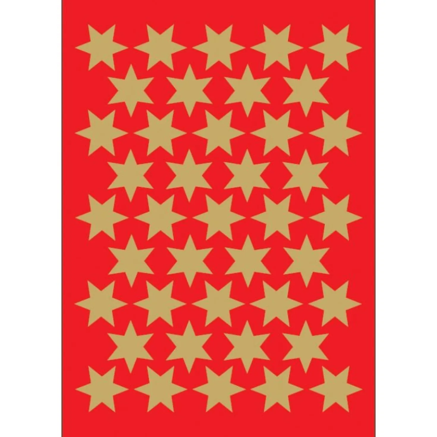Dekoretikett Herma Stickers Stjärna Guld, 14 mm, 123 st