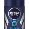 Deodorant Roll-on Nivea Men Fresh Active, alkoholfri, 50 ml